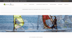Desktop Screenshot of campamentosveranoplaya.es